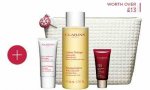 Clarins are doing 6 free samples instead 3 if you use DEL16