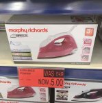Morphy Richards iron
