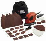 Black and decker mouse detail sander with accessories