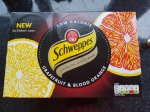 Schweppes Grapefruit and Blood Orange 330ml cans. Pack of 6