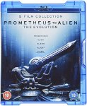 Prometheus to Alien: The Evolution 5 Film Box Set