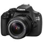 Canon EOS 1200D Digital SLR Camera with 18-55mm Lens, HD 1080p, 18MP, 3" LCD Screen