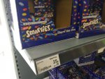 125g smarties share packs