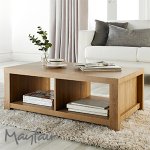 Mayfair Chunky Wooden Coffee Table