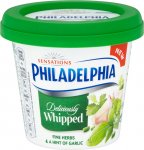 Philadelphia Sensations Whipped Garlic & Herb (140g)