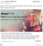 Free Coke Zero 1.75l