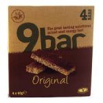 9 Bar Original, Nutty and Fruity 4 packs