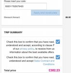 Holiday glitch £75 of £1.00500 code working on holidays less than £1500