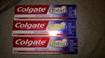 Colgate total whitening £1 and 3f2