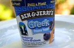 Ben and jerrys Greek style blue berry cheese cake