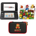 Nintendo 3DS XL Black + Super Mario 3D Land Pack/Nintendo 3DS XL Pink + Tomodachi Life Pack with Free 2016 Calendar