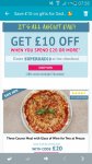 Prezzo/Zizzi 3 course meal for 2 with code