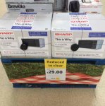 Sharp 20l microwave