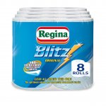 Regina Blitz Household Towels - Pack of 4, Total 8