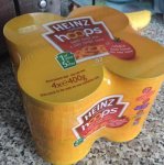 4 pack Heinz Spaghetti Hoops £1.00 @ Farmfoods
