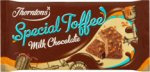 Thorntons Special toffee milk chocolate bar & Special Fudge chocolate bar 100g 75p @ coop
