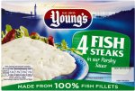 Young's Fish Steaks In Butter Sauce (4 x 140g)