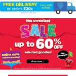 Smiggle upto 60% off selected items plus free delivery on orders
