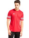 Adidas Entrada Poly T-Shirt £10.00 (C&C) @ JD Sports