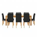Dining Table and Eight Chairs - Argos Ebay £272.14