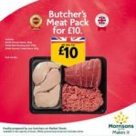 Butchers British Meat pack includes 500g chicken breast, 900g Beef roasting joint and 500g steak mince all