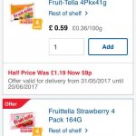 4 pack of fruit-tella