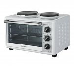 Cookworks Mini Oven with Hob - White 189/6914