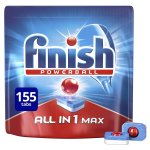 Finish All in One Max Original Dishwasher Tablets, Pack of 155 when you buy 5 or more S&S items