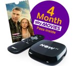 NOW TV Box with 4 month Sky Movies Pass or 6 Months Entertainment Pass