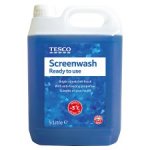Tesco instore 5L Ready to Use Screenwash Buy 1 Get 1 Free