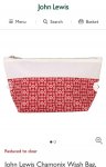 John Lewis Chamonix Wash Bag