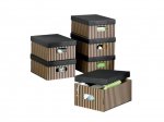 Melinera storage boxes with lids (set of 6) for £4.99 @ LIDL