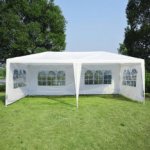 3m x 6m Gazebo / Marquee with 6 sides (so can be fully enclosed) + 2 Free support Beams