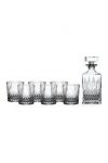 ROYAL DOULTON SEASONS GLASS DECANTER & 6 TUMBLER SET if spend over £50
