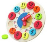Chad Valley PlaySmart Wooden Clock