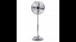Metal Pedestal Fan Chrome