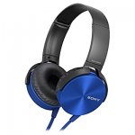 Sony MDR-XB450 Xtra Bass Overhead Headphones (Blue)