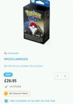 Pokemon Go Plus £26.95 delivered The game collection