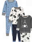 3pack NEXT snuggle fit younger boys pyjamas