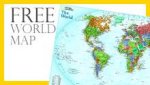 National Geographic 1 year subscription plus FREE World Map, FREE Digital Access and Archives