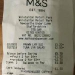 GLITCH* M&S Salad - two