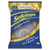 50m Roll of Sellotape with 6m roll of Metallic Tape @ Tesco also 3 little festive rolls 50p