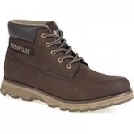 Cat Founder, Men's Chukka Boots, Espresso Brown