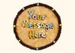 Giant 12" Personalised Cookie at Morrisons only £5.00 can be any message - normally £7.00 @ Morrisons