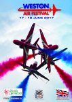 Weston Air festival and armed forces weekend, (includes the red arrows) sat 17th and Sun 18th June