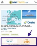 12nt Med Cruise under £50pppn - Sail from UK to France, Spain, Portugal & Italy