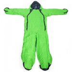 Human-shaped Warm-keeping Windproof Sleeping Bag - GREEN