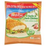 Birds Eye Garlic & Herb Chicken Steaks (5pk)