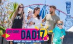 Blackpool Pleasure Beach dad's go free this Fathers Day (when you buy least one other wristband) wristbands £19.00 with code