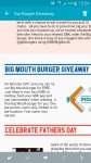 Free big mouth Burger